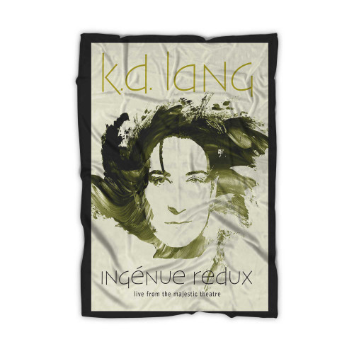 Kd Lang Ingenue Redux Live From The Majestic Theatre Blanket