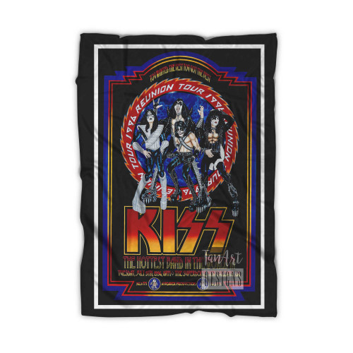 Kiss 1996 Reunion Tour Blanket