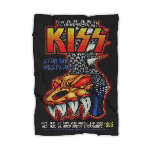 Kiss Vintage Concert Blanket