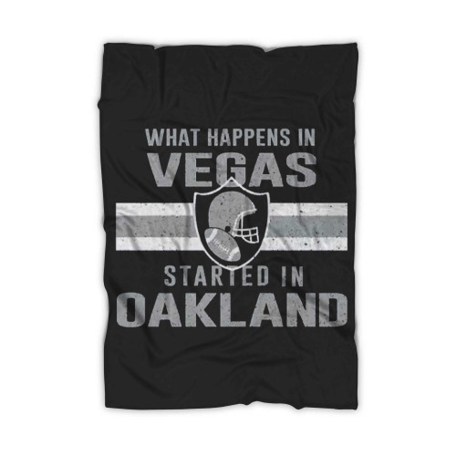 Las Vegas Football Vintage Blanket
