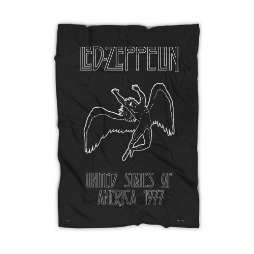 Led Zeppelin Icarus 77 Poster Blanket