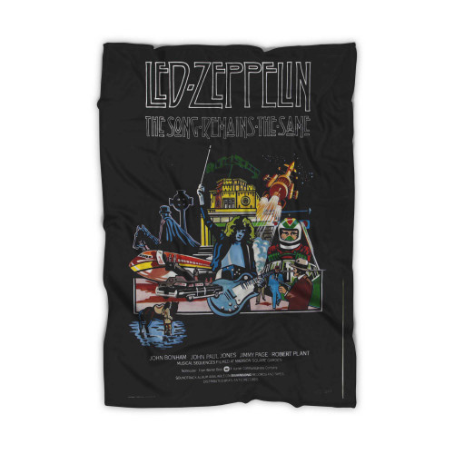Led Zeppelin The Song Remains The Same Film Blanket