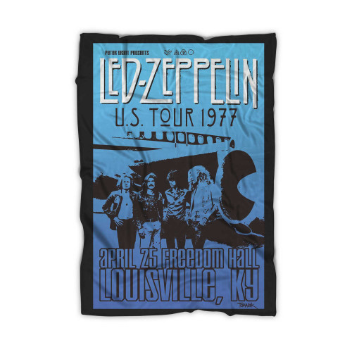 Led Zeppelin Us Tour 1977 Blanket