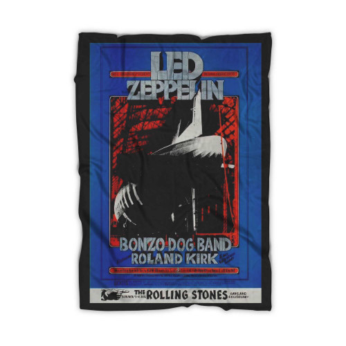 Led Zeppelin Vintage Concert From Winterland Blanket