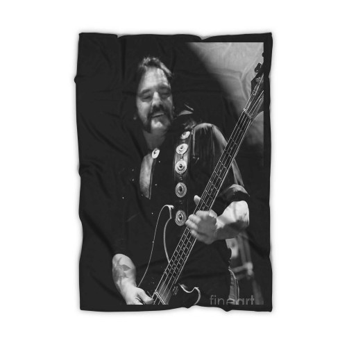 Lemmy Kilmister Motorhead 2007 Uk Live Concert Tour S60 Blanket