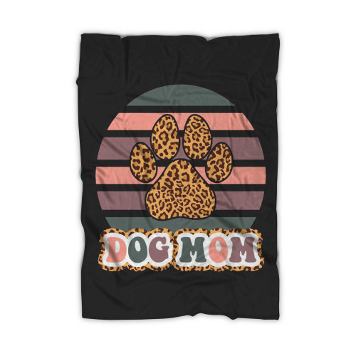 Leopard Dog Mom Blanket