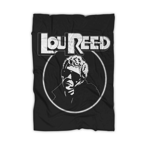 Lou Reed Transformer Band Merchandise Retro Style Blanket