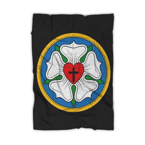 Luther Rose Luther'S Seal Historical Reformation Blanket