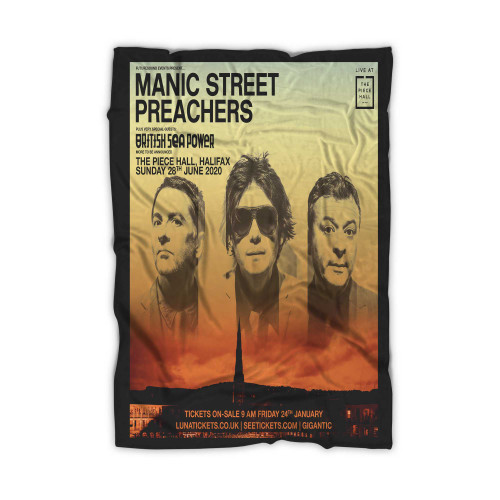 Manic Street Preachers Announce Halifax Headline Show Manic Street Preachers Blanket