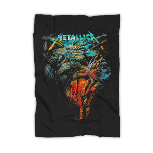 Metallica Dragons Blanket