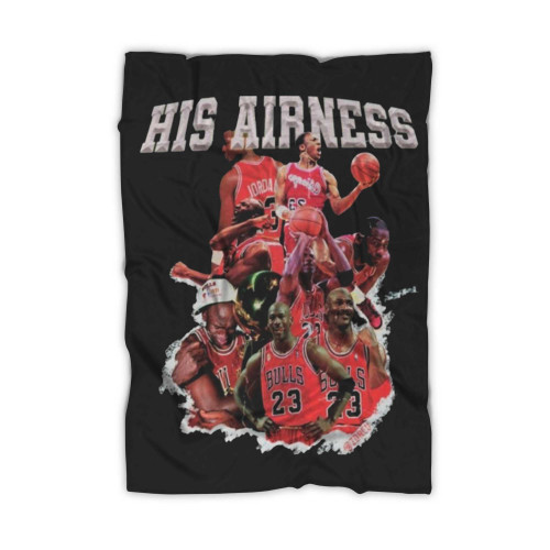 Michael Jordan Bulls Vintage Blanket