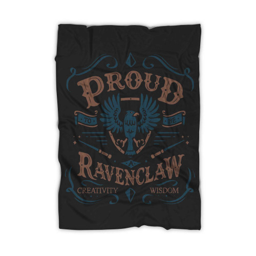 Pround Ravenclaw Harry Potter Hogwarts Legacy Blanket