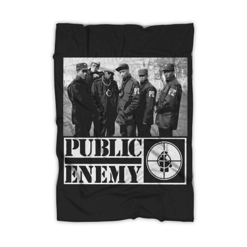 Public Enemy Hip Hop Blanket