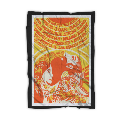 Rock Jazz R&B Concert Memorabilia Blanket