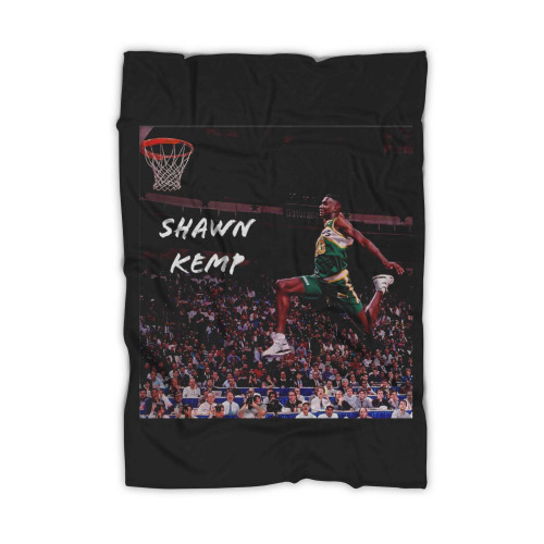 Shawn Kemp Nba Basketball Blanket