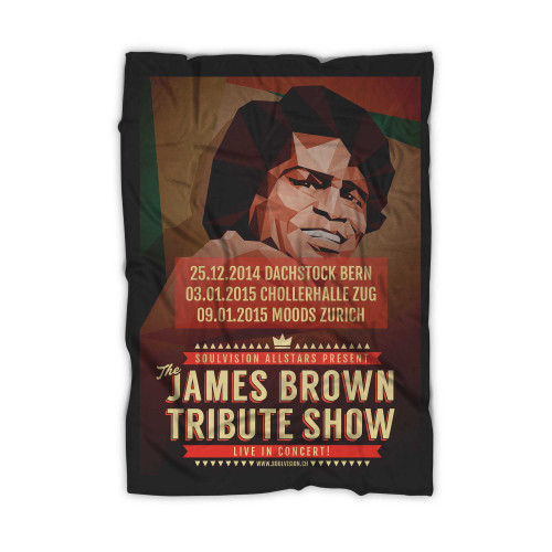 Soulvision Allstars James Brown Tribute Show Blanket