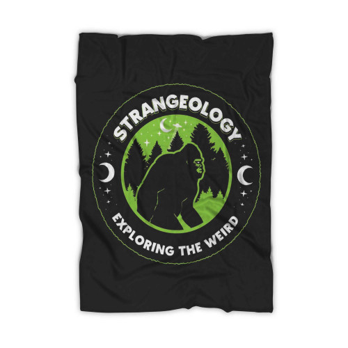Strangeology Exploring The Weird Logo Blanket