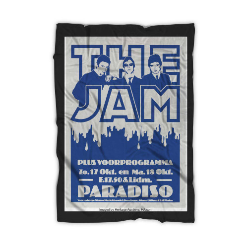 The Jam Voorprogramma Paradiso Concert Blanket