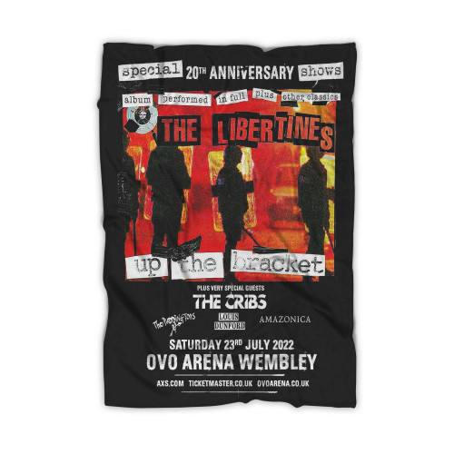 The Libertines Celebrating 'Up The Bracket' 20Th Anniversary Blanket