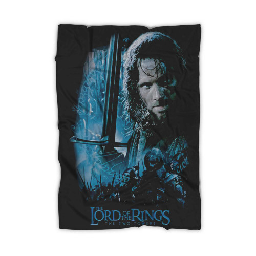 The Lord Of The Rings Aragorn King In The Making Blanket