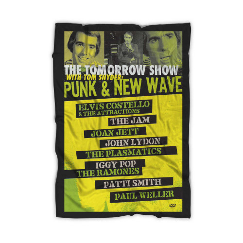 The Tomorrow Show With Tom Snyder Punk And New Wave Blanket
