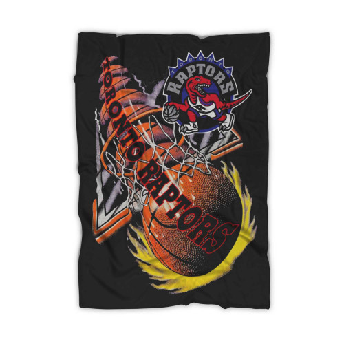 Toronto Raptors Rare Basketball Blanket