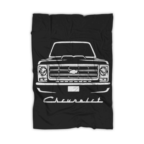 Truck American Retro Blanket
