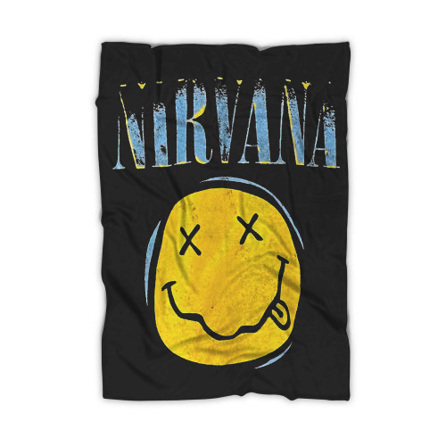 Vintage Nirvana Band Blanket