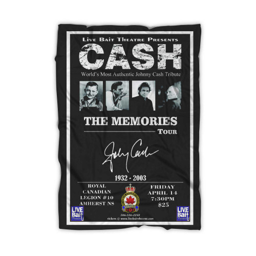 World'S Most Authentic Johnny Cash Tribute Blanket