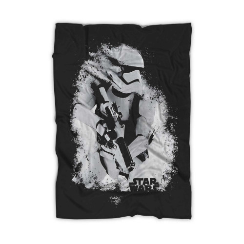 Force Awakens Splatter Stormtrooper 1 Blanket