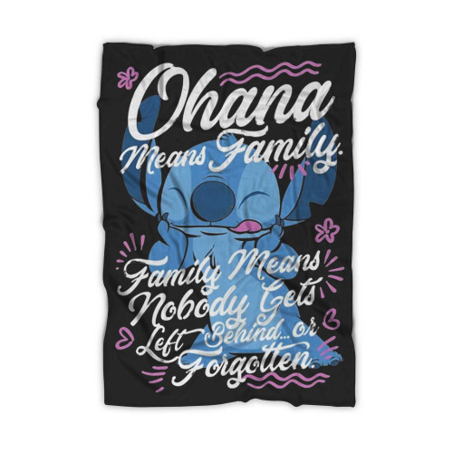 Stitch Disney Lilo And Stitch Day 1 Blanket