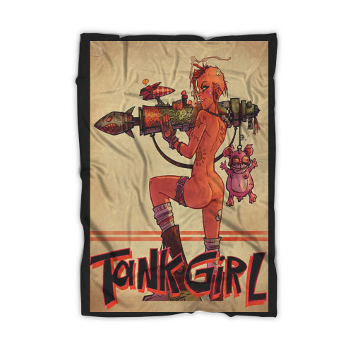 Tank Girl Bazooka Sexy Punk 1 Blanket