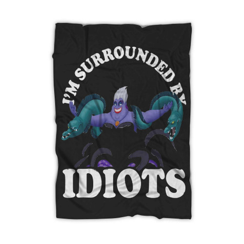Ursula The Little Mermaid Surrounded 1 Blanket