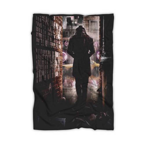 Watchmen Rorschach 1 Blanket