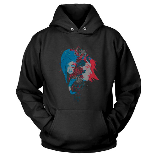 Arcane Jinx And Vi Art Hoodie