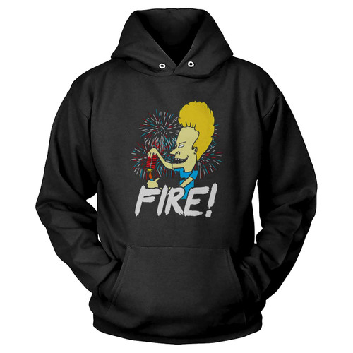 Beavis Fire 4Th Of July Hoodie