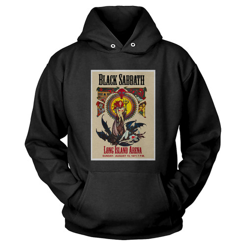 Black Sabbath At Long Island Arena Concert 1971 Hoodie