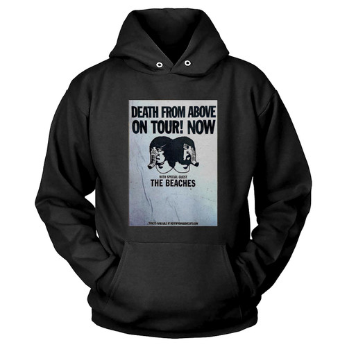 Death From Above 1979 Outrage Is Now Ltd Ed New Rare Tour Poster Hoodie