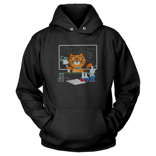 Funny Science Cat Chemistry Teacher Hoodie