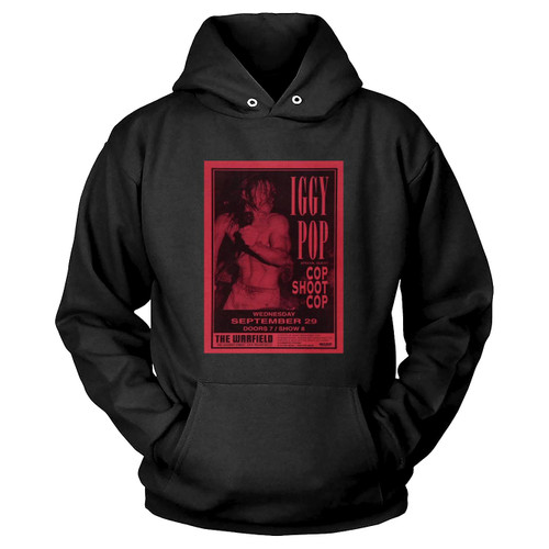 Iggy Pop Vintage Concert 3 Hoodie