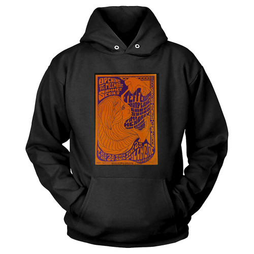 Jimi Hendrix Experience Jefferson Airplane 1967 Hoodie