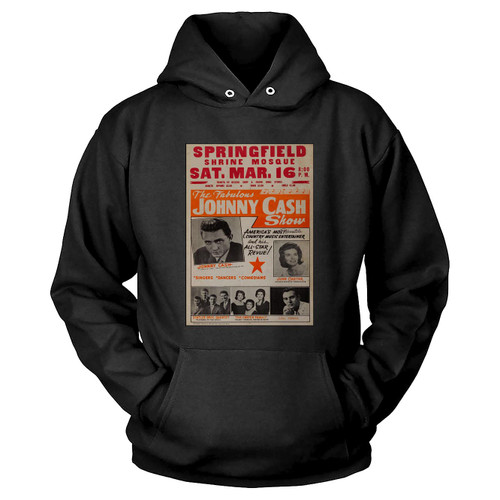 Johnny Cash Concert 1960 Hoodie