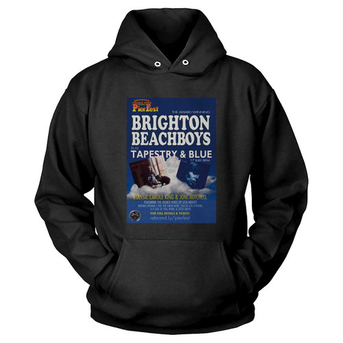 Joni Mitchell And Carole King Played By The Brighton Beach Boys Poster Hoodie