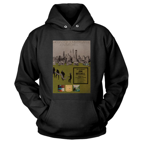 Joni Mitchell The Hissing Of Summer Lawns Poster Hoodie