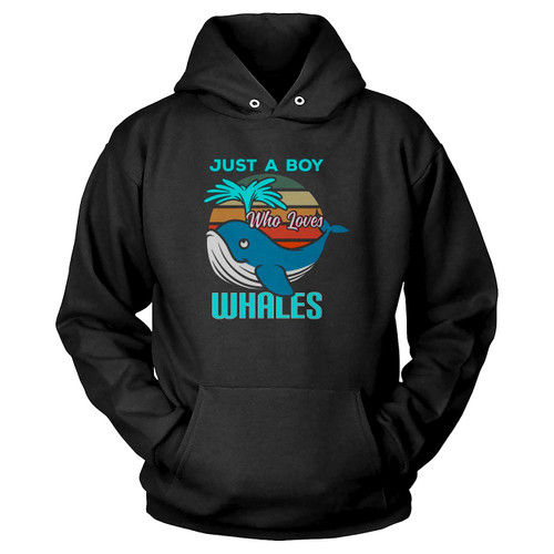 Just A Boy Who Loves Whales Hoodie
