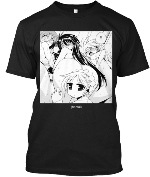 Hentai Logo Man's T-Shirt Tee