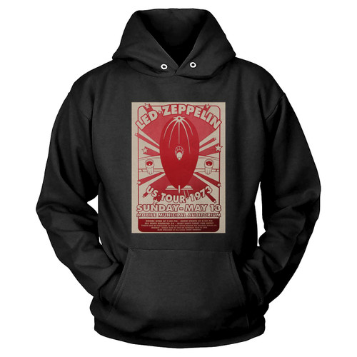 Led Zeppelin S Tour 1973 Music Hoodie