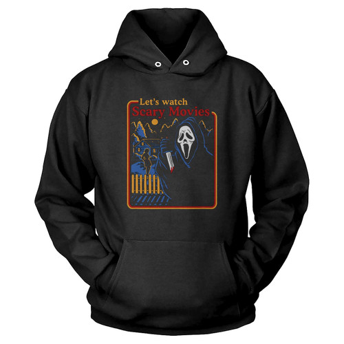 Let'S Watch Scary Movies Halloween Hoodie