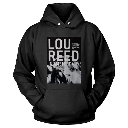 Lou Reed Photo Book Lou Reed In Amsterdam Poster Hoodie