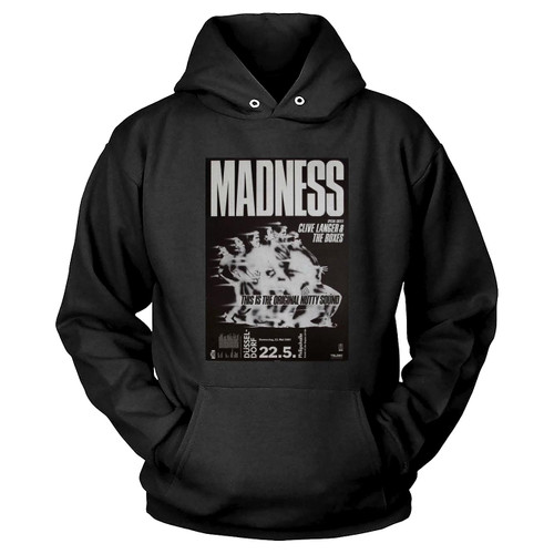Madness 1980 German Concert Poster Hoodie